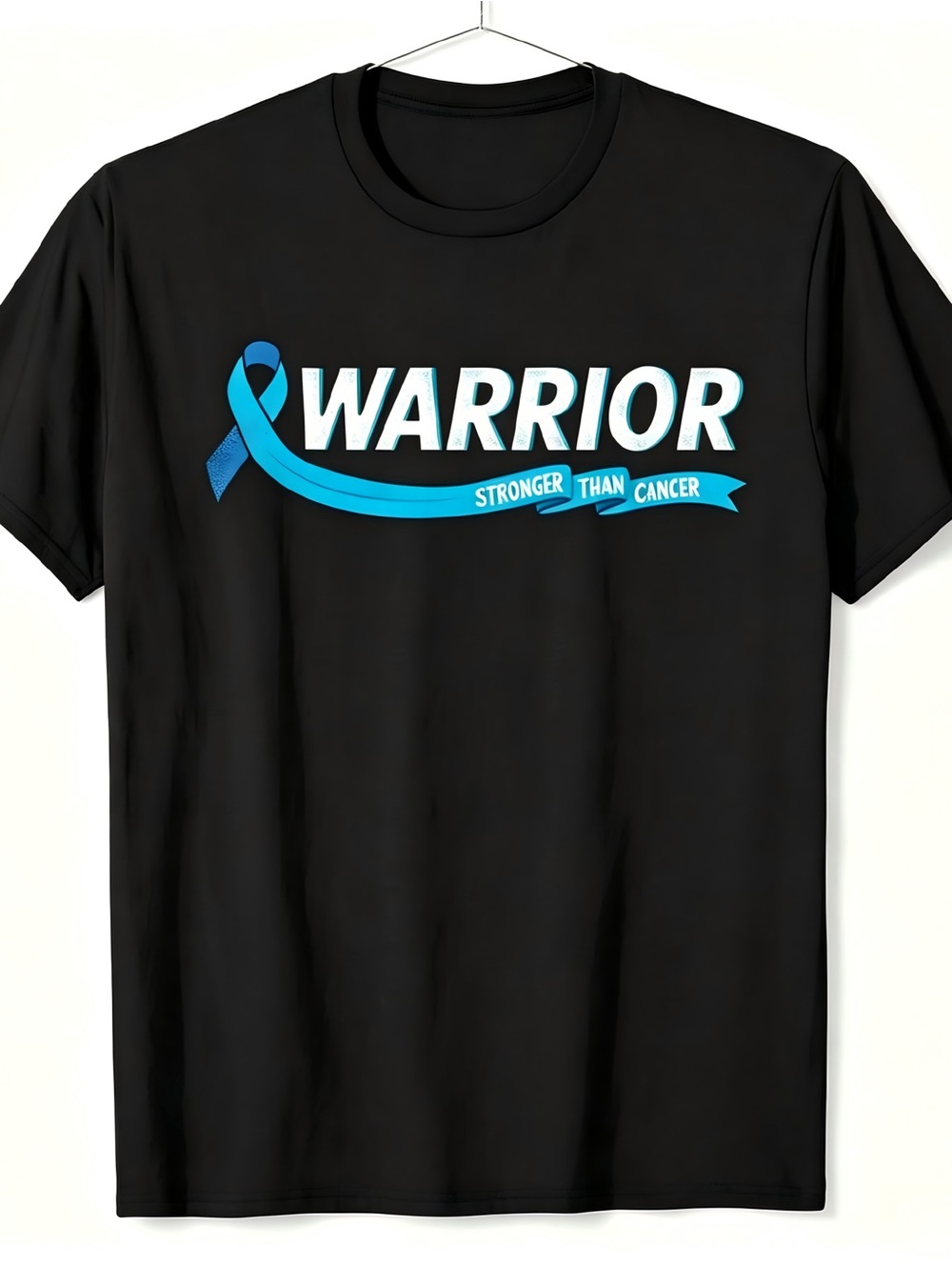 Prostate Cancer Warrior Strong Awareness Graphic Womens Mens T-shirt Unisex